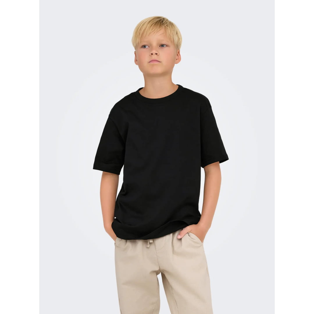 T-shirt Only & Sons OSJFRED Life RLX SS Black
