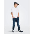 T-shirt Only & Sons OSJFRED Life RLX SS Label Bright White
