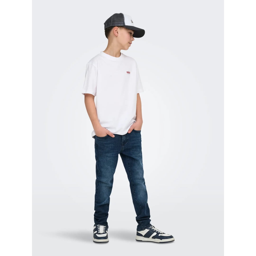T-shirt Only & Sons OSJFRED Life RLX SS Label Bright White