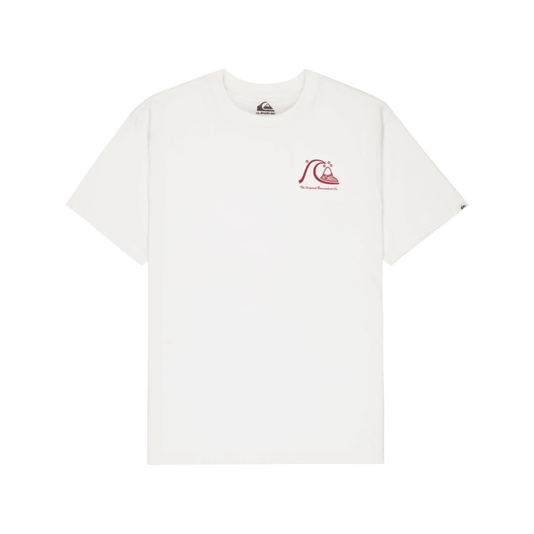 T-shirt Quiksilver Evo Original BS SS Snow White - Bs Ss