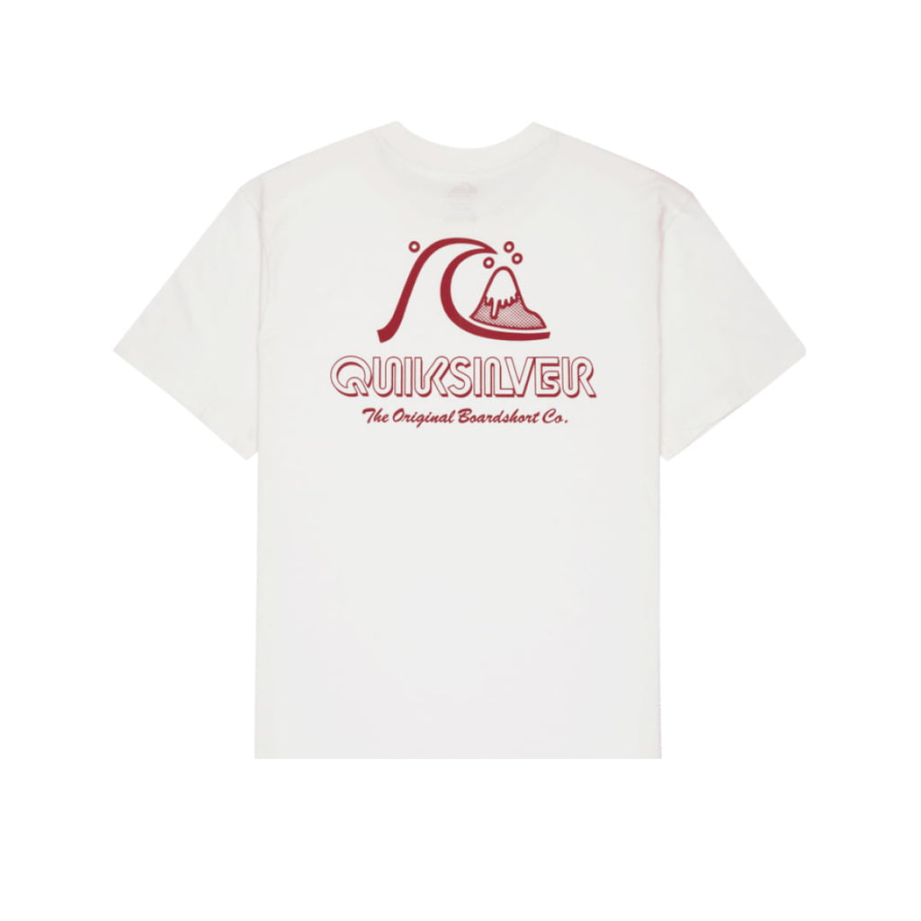 T-shirt Quiksilver Evo Original BS SS Snow White - Bs Ss