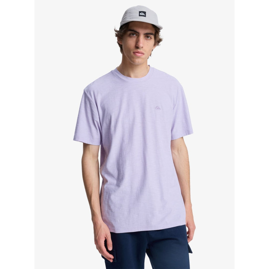 T-shirt QUIKSILVER Slub Roundneck Orchid Petal - Quiksilver