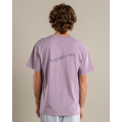 T-shirt Rhythm Universal Sound Plum - Insidshop.com