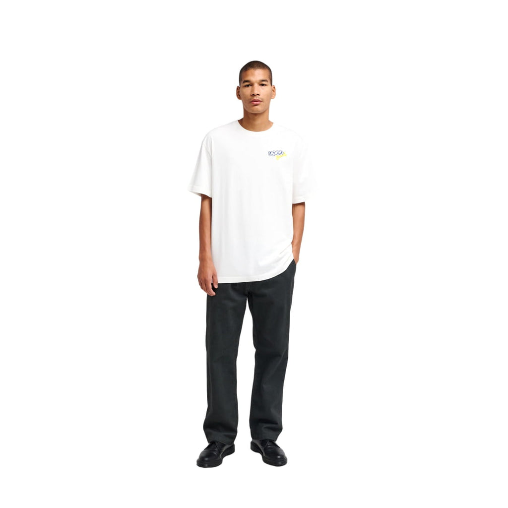 T-shirt RVCA Dalas Tiger Palm SS Antique White