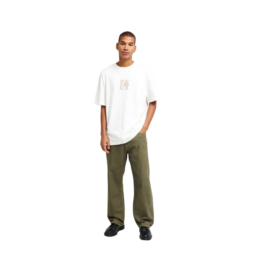 T-shirt RVCA Ornate SS Salt - Insidshop.com