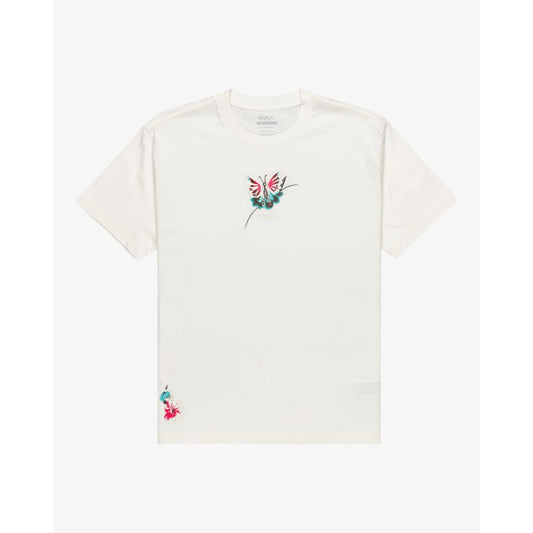 T-shirt RVCA Scorched Antique White - Rvca - Insidshop.com