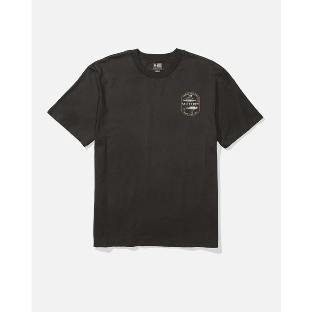 T shirt Salty Crew Baited Classic Black Shirt Insidshop.com