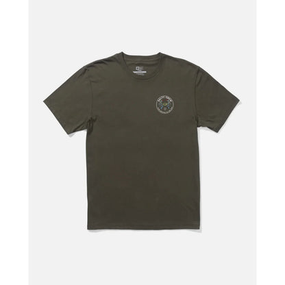 T-shirt Salty Crew Blue Crabber Premium Dusty Olive