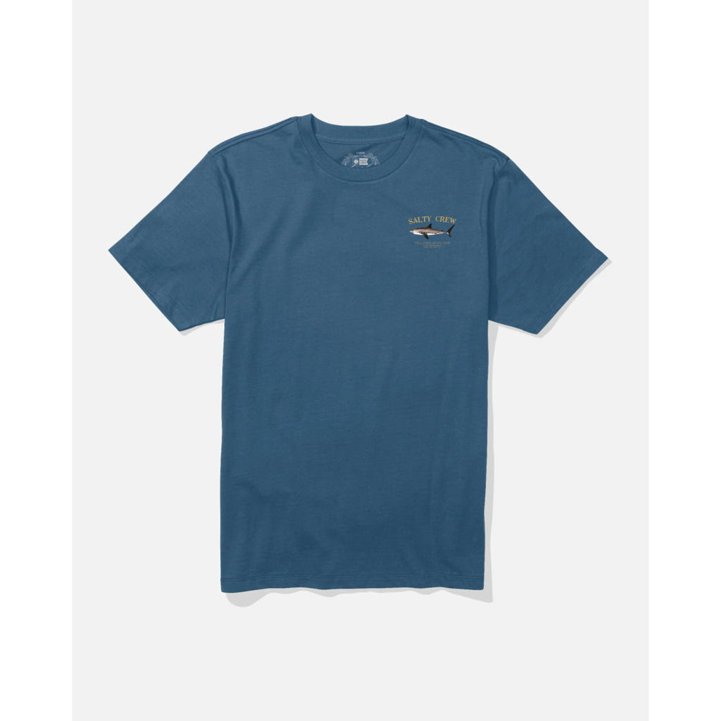 T-shirt Salty Crew Bruce SS Cast Blue - Ss - Insidshop.com