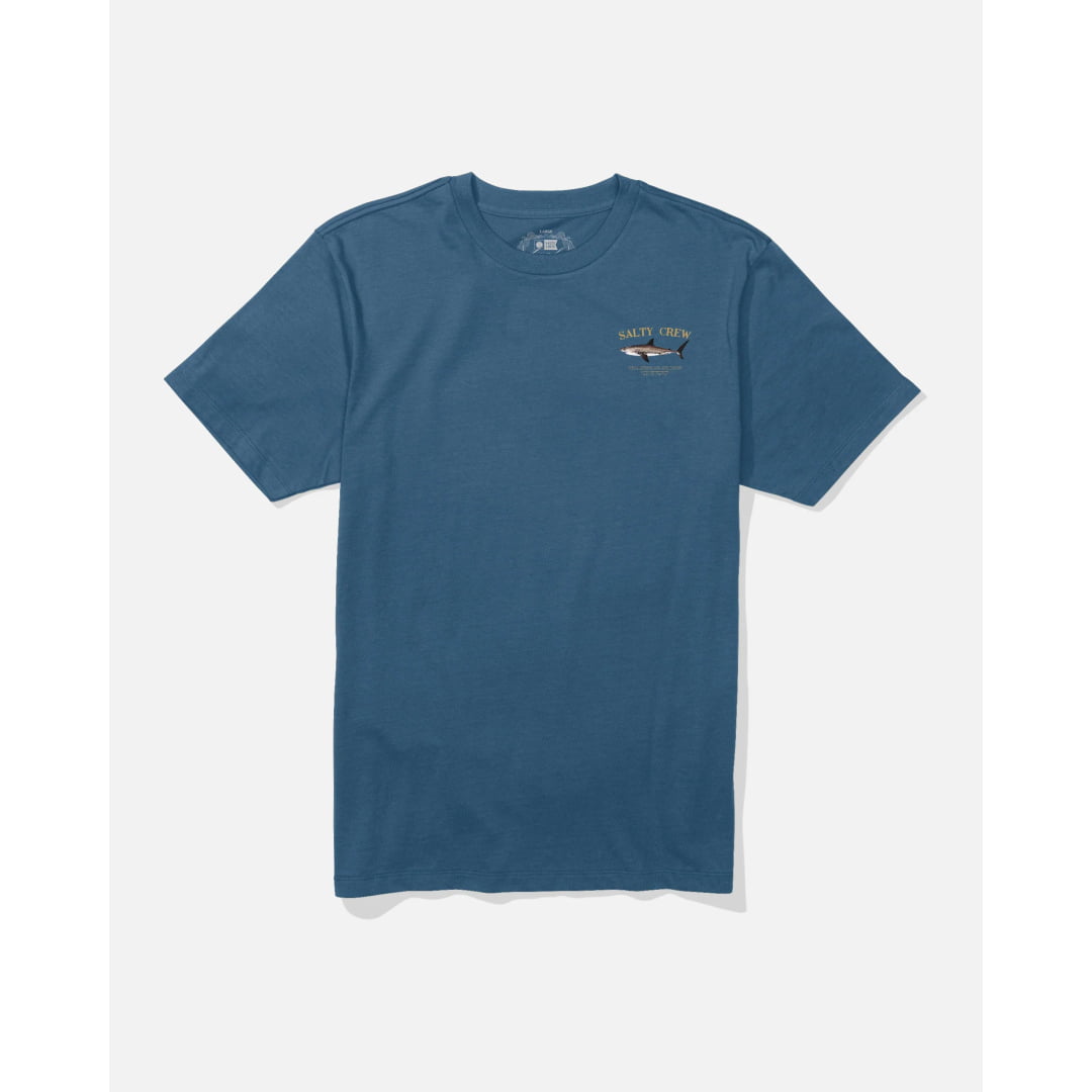 T-shirt Salty Crew Bruce SS Cast Blue - Ss - Insidshop.com