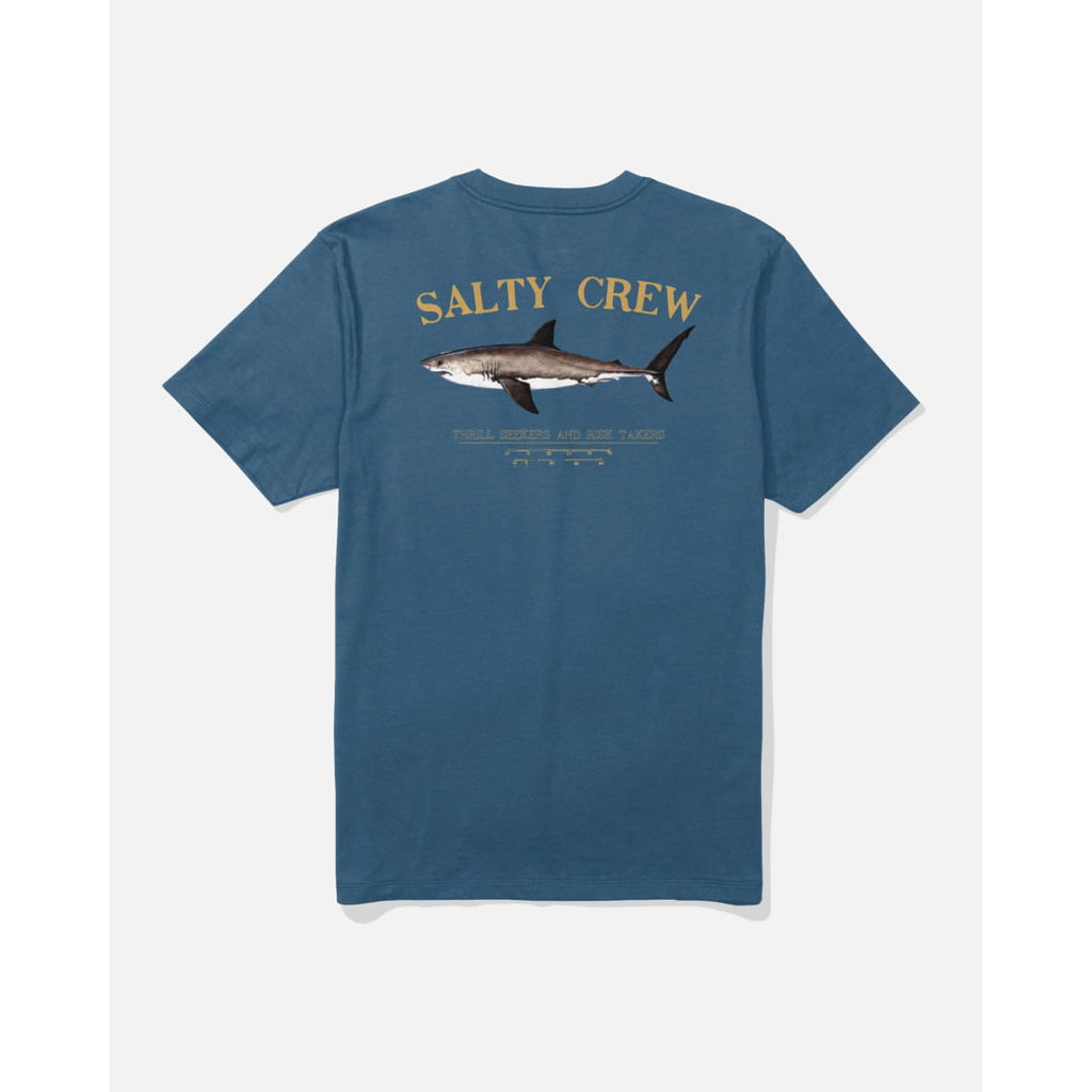 T-shirt Salty Crew Bruce SS Cast Blue - Ss - Insidshop.com