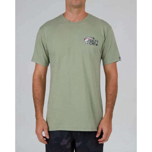 T - shirt Salty Crew Fly Trap Premium Dusty Sage - T shirt