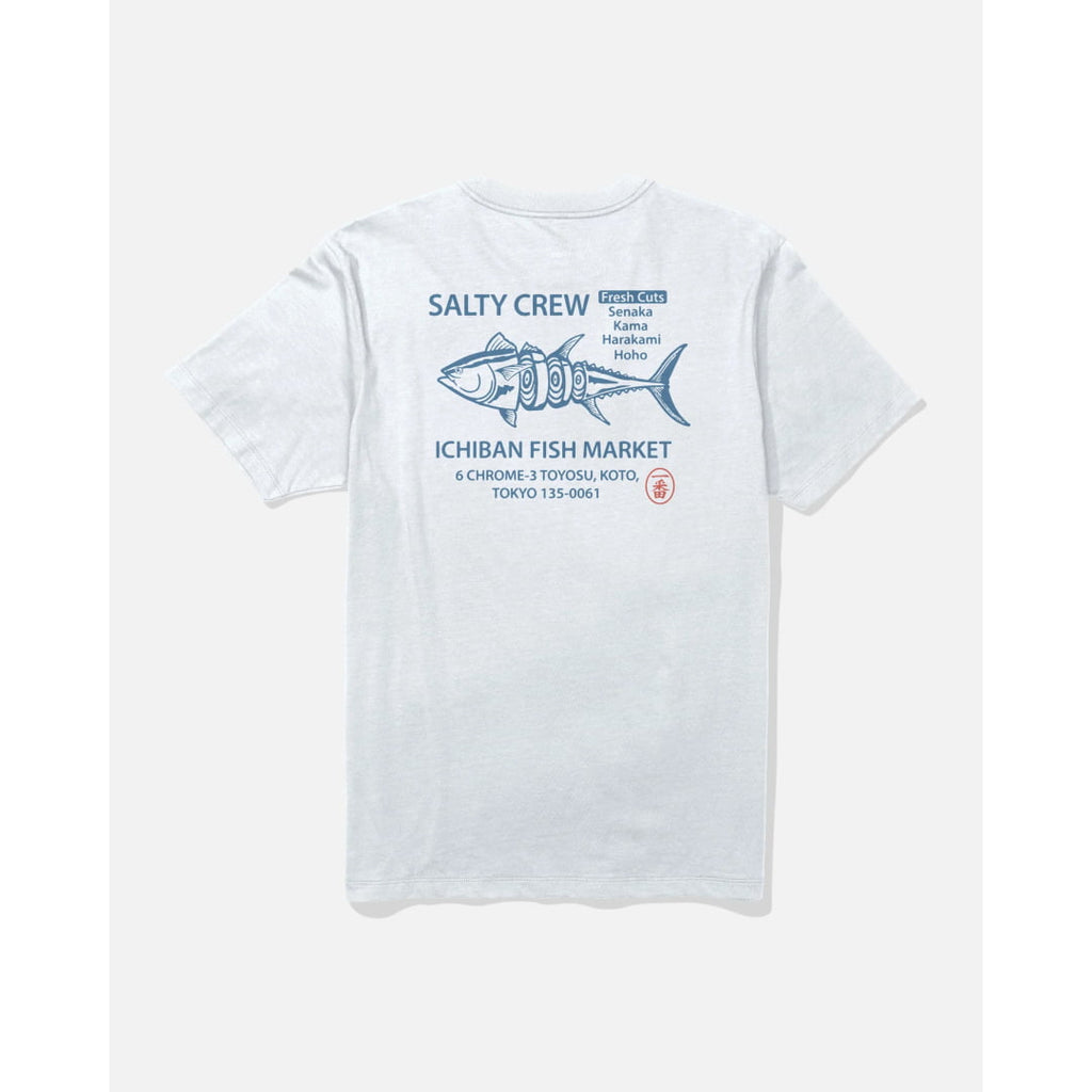 T-shirt Salty Crew Ichiban SS White - Ss - Insidshop.com