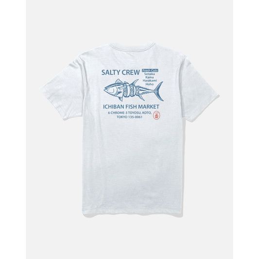 T-shirt Salty Crew Ichiban SS White - Ss - Insidshop.com