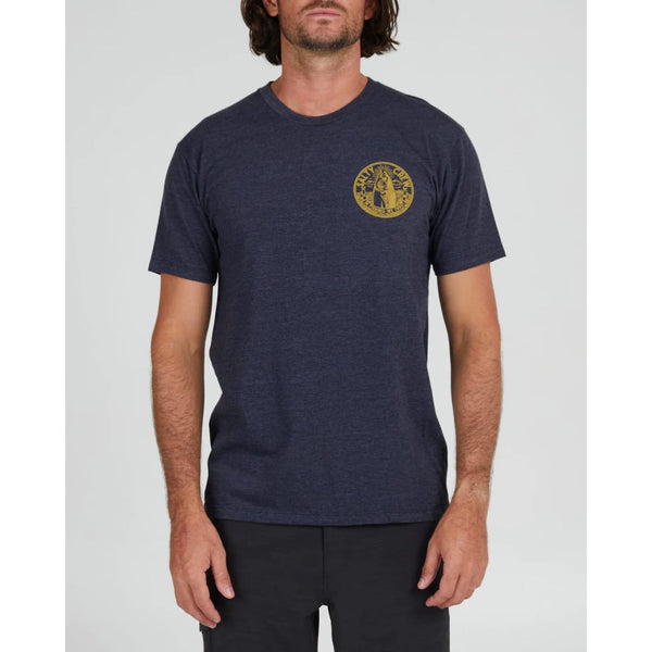 T-shirt Salty Crew In Fishing We Trust Navy Heather