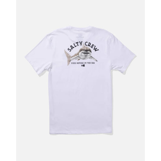 T-shirt Salty Crew Lurking SS White - Ss - Insidshop.com