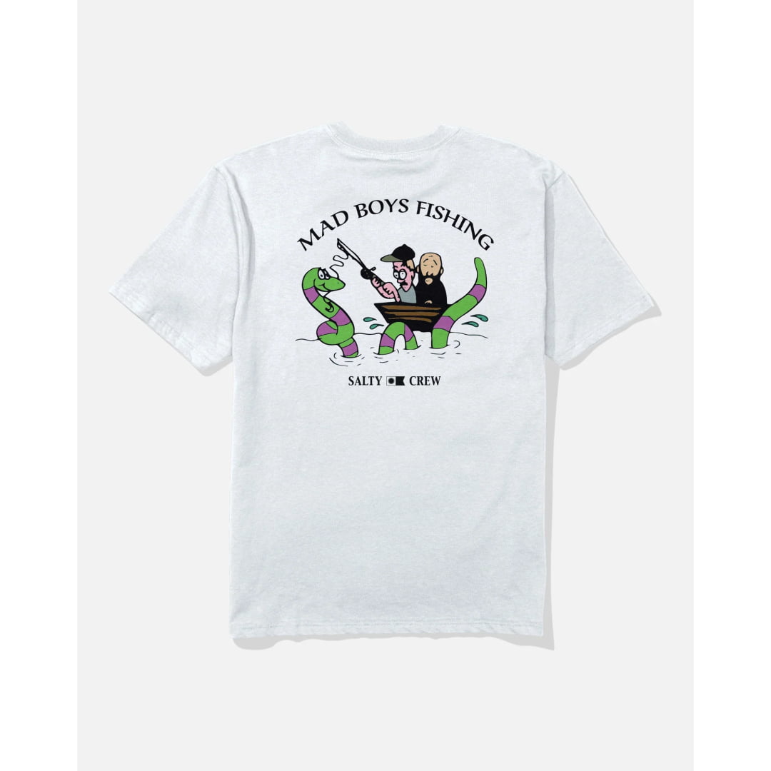 T-shirt Salty Crew MB Pont Neuf White - Insidshop.com