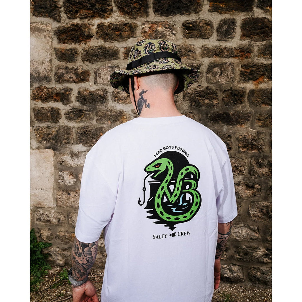 T-shirt Salty Crew MB Snake White - Insidshop.com