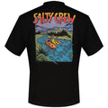 T-shirt Salty Crew River Rats SS Black - Ss - Insidshop.com