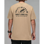 T-shirt Salty Crew S/S Tady Classic Pocket Pigment Straw