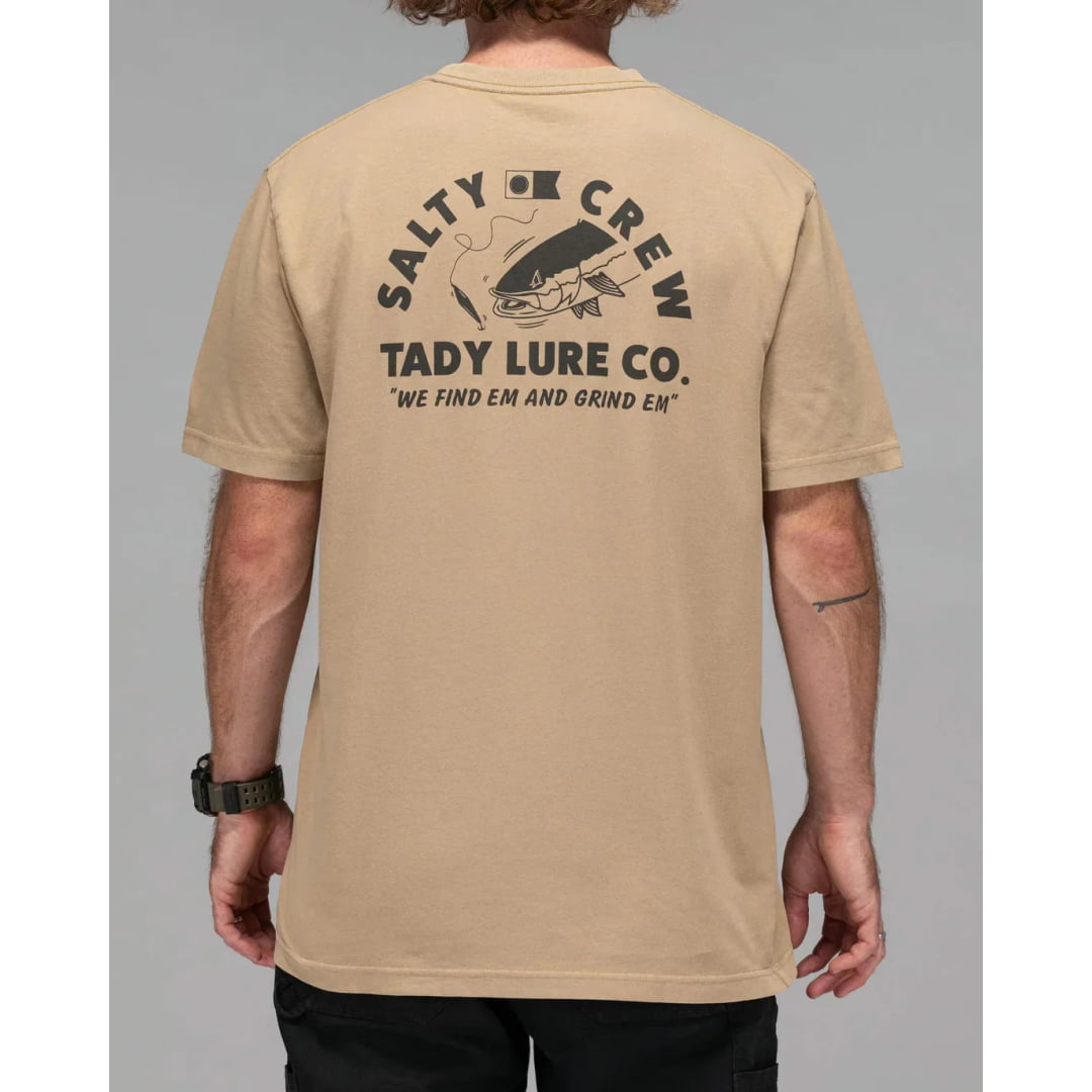 T-shirt Salty Crew S/S Tady Classic Pocket Pigment Straw