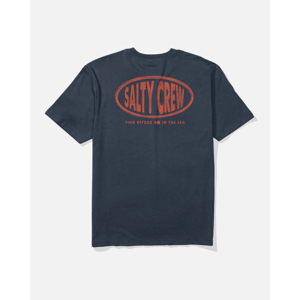 T-shirt Salty Crew Signace SS Navy - Insidshop.com