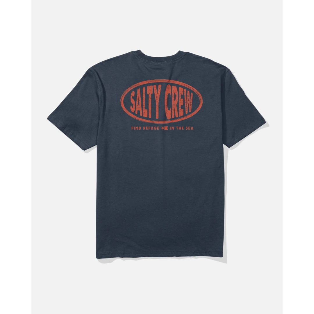 T-shirt Salty Crew Signace SS Navy - Insidshop.com