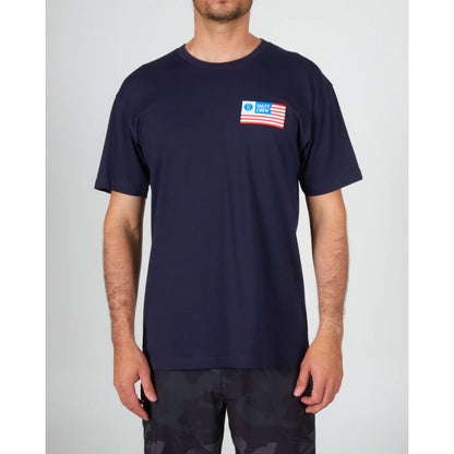 T-shirt Salty Crew Stars and Stripes Premium Navy -