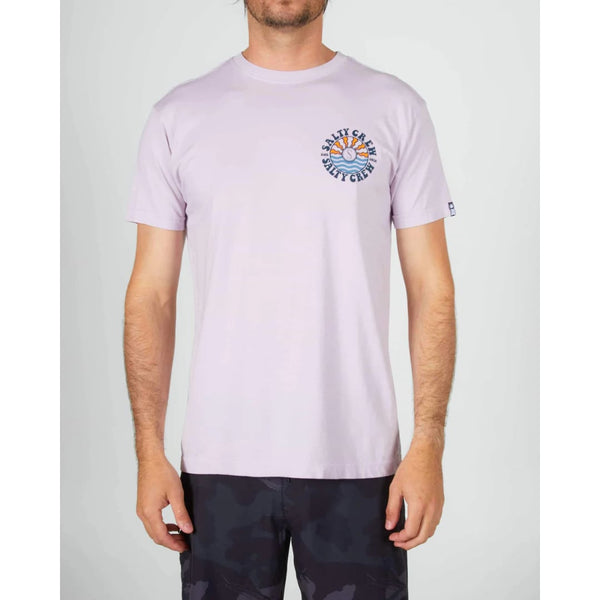 T-shirt Salty Crew Sun Waves Premium Lavender