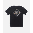 T-shirt Salty Crew Tippet Fill SS Black - Ss - Insidshop.com