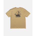 T-shirt Salty Crew Vessel Classic SS Khaki - Ss