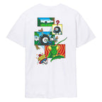 T-shirt Santa Cruz 8ball Winkowski Comic White
