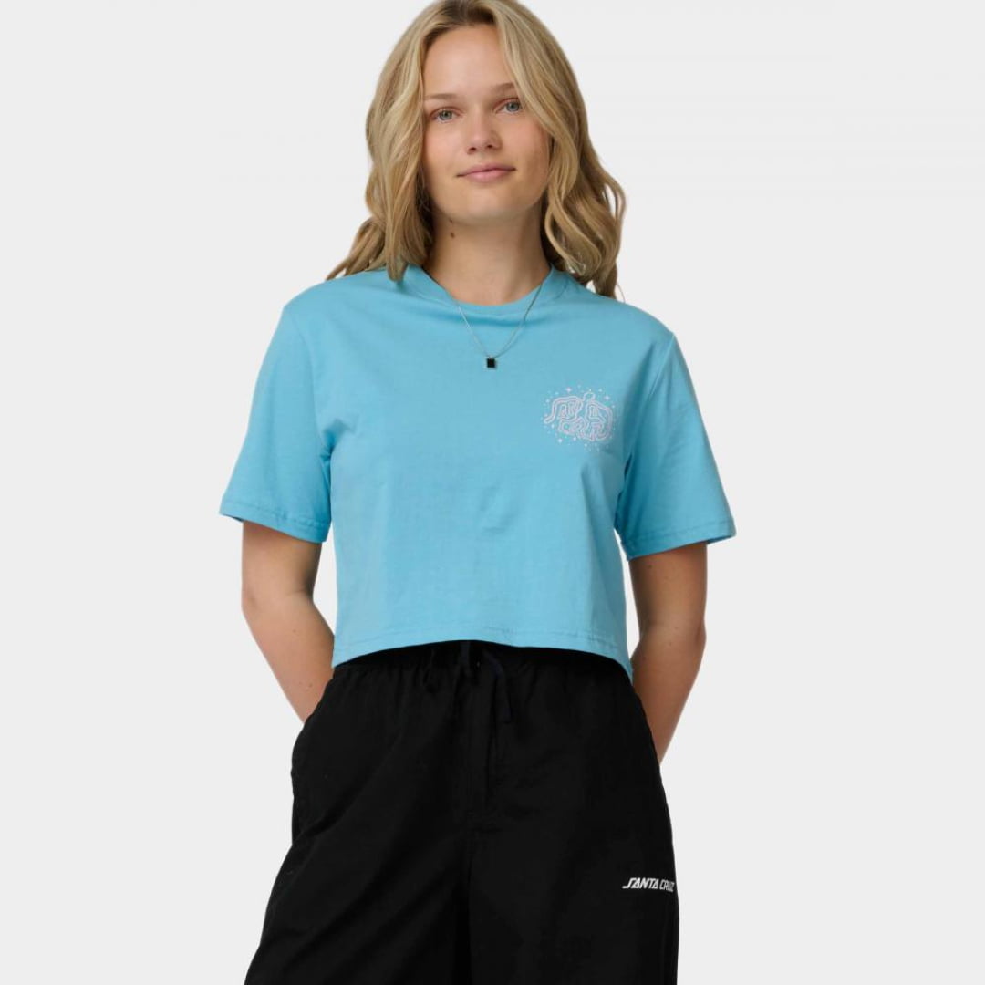 T-shirt Santa Cruz Aura Norse Blue - Insidshop.com