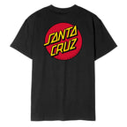 T-shirt Santa Cruz Classic Dot Chest black - Black