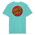 T-shirt Santa Cruz Classic Dot Chest Pool Blue