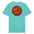 T-shirt Santa Cruz Classic Dot Chest Pool Blue