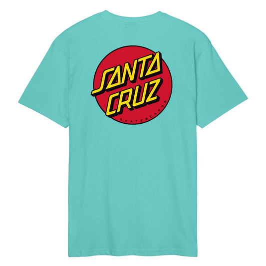 T-shirt Santa Cruz Classic Dot Chest Pool Blue