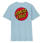 T-shirt Santa Cruz Classic Dot Chest Sky Blue