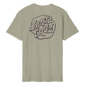 T-shirt Santa Cruz Fever Dream Mono Dot Stone Grey