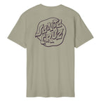 T-shirt Santa Cruz Fever Dream Mono Dot Stone Grey