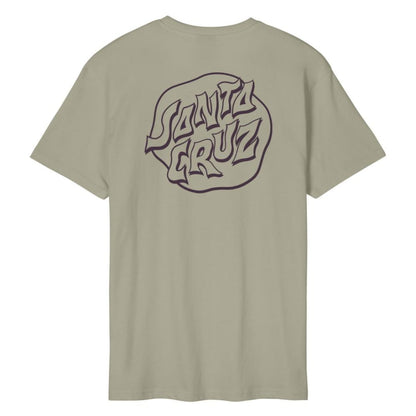 T-shirt Santa Cruz Fever Dream Mono Dot Stone Grey