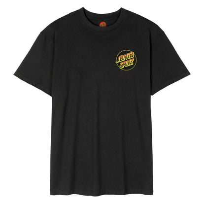 T-shirt Santa Cruz Kendall Wolf Dot Black - Insidshop.com
