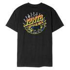 T-shirt Santa Cruz Kendall Wolf Dot Black - Insidshop.com