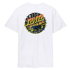 T-shirt Santa Cruz Kendall Wolf Dot White - Insidshop.com