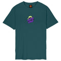 T shirt Santa Cruz Knibbs Alien Stacked Stripe Cosmic Teal