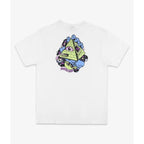 T shirt Santa Cruz Knibbs Invasion Hand Strip White Moon