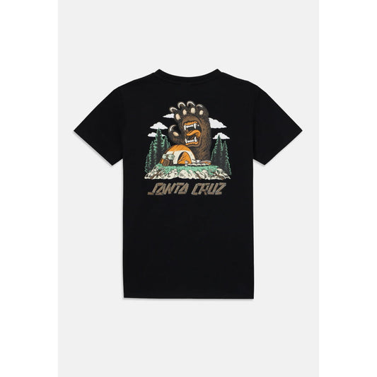 T-shirt Santa Cruz Screaming Grizzly Black - Insidshop.com