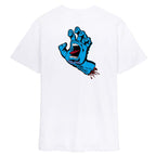 T-Shirt Santa Cruz Screaming Hand Chest White