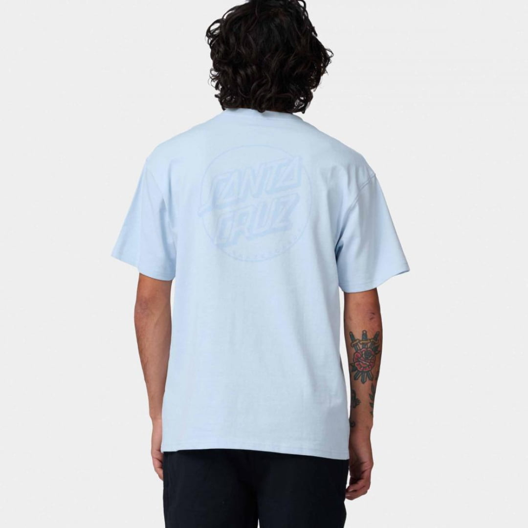 T-shirt Santa Cruz Tonal Opus Dot Stripe Fresh Blue