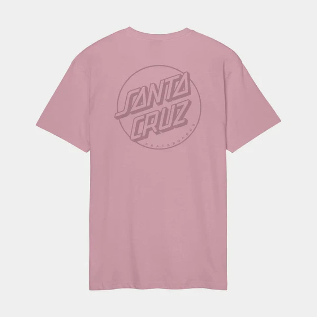 T shirt Santa Cruz Tonal Opus Dot Stripe Universal Pink